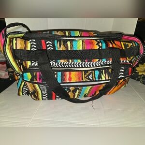 Multicolor Women's Travel Bag